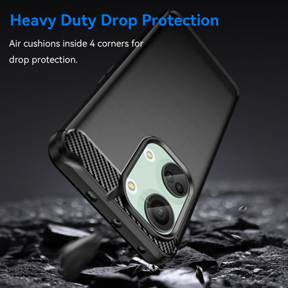 Pouzdro pro OnePlus Nord 3, Techsuit, Carbon, Černé