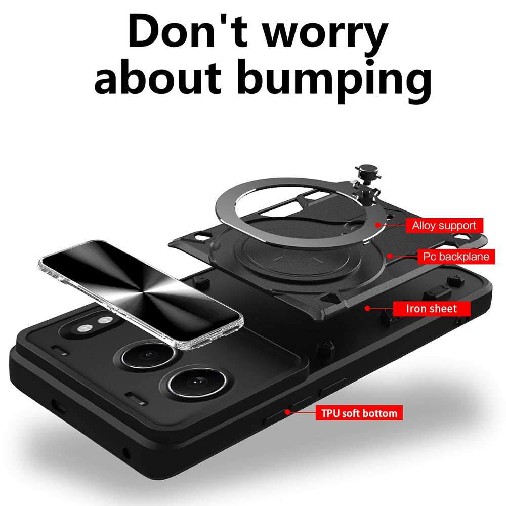 Pouzdro pro OnePlus Nord 4, Techsuit, CamGuard Pro, Modrá