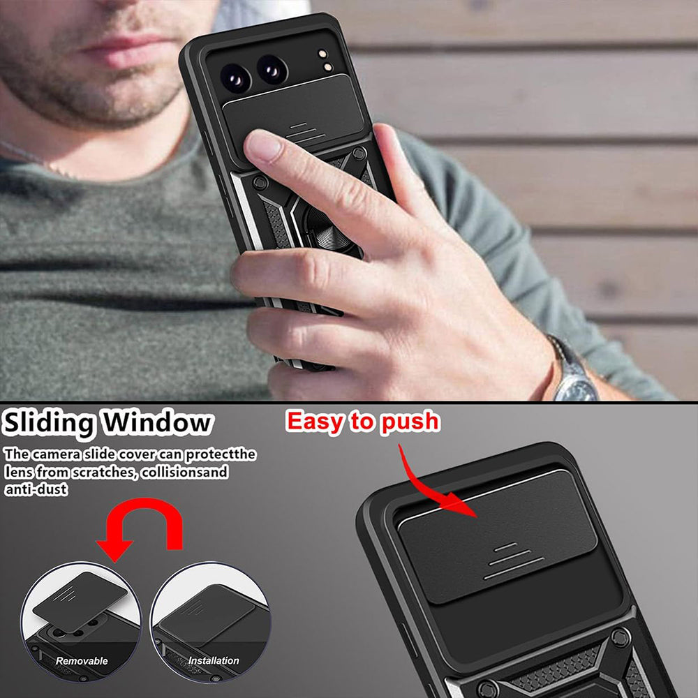 Pouzdro pro OnePlus Nord 4, Techsuit, CamShield, Modré