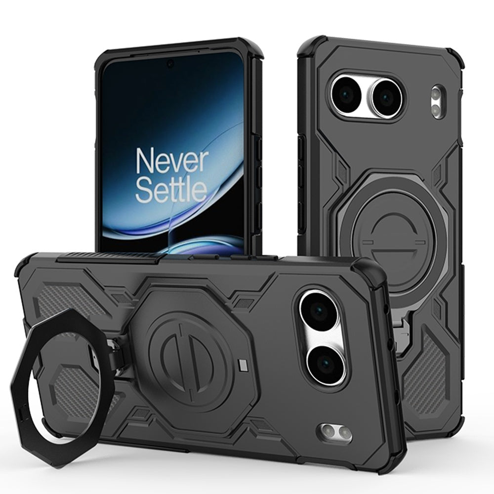 Pouzdro pro OnePlus Nord 4, Techsuit, Carbon Shield Pro, Černá