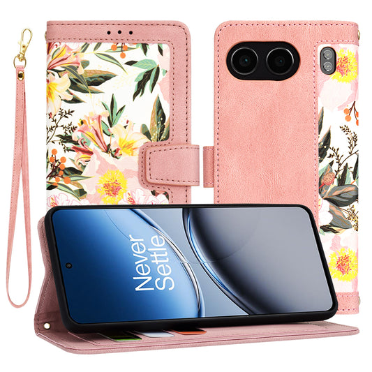 Pouzdro pro OnePlus Nord 4, Techsuit, FlipCraft, Růžové