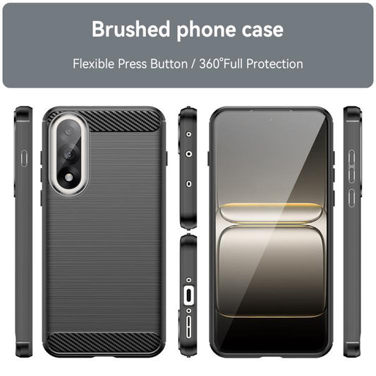 Pouzdro pro OnePlus Nord 5, Techsuit, Carbon, Černé
