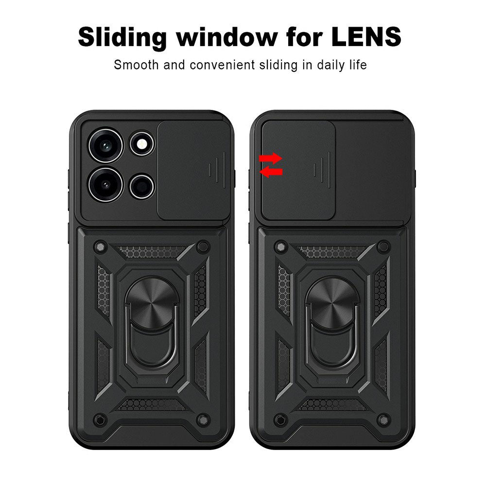 Pouzdro pro OnePlus Nord 6, Techsuit, CamShield, Černé