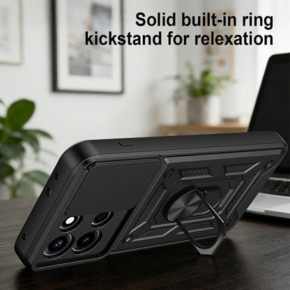 Pouzdro pro OnePlus Nord 6, Techsuit, CamShield, Černé