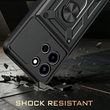 Pouzdro pro OnePlus Nord 6, Techsuit, CamShield, Černé