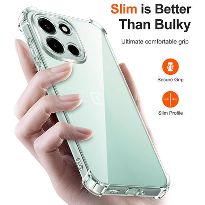 Pouzdro pro OnePlus Nord 6, Techsuit, Shockproof Clear, Transparentní