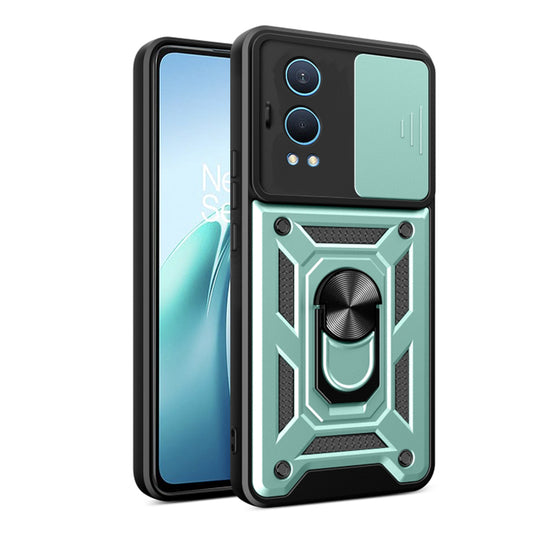 Pouzdro pro OnePlus Nord CE4 Lite, Techsuit, CamShield, Zelené
