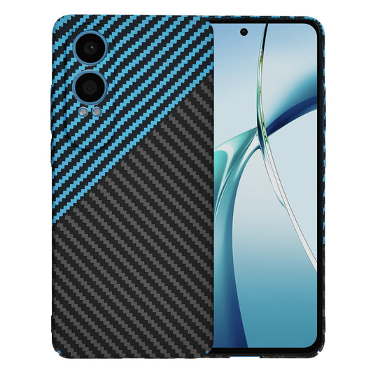 Pouzdro pro OnePlus Nord CE4 Lite, Techsuit, Carbonite FiberShell, Černá Bleu