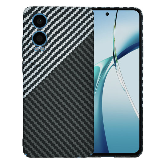 Pouzdro pro OnePlus Nord CE4 Lite, Techsuit, Carbonite FiberShell, Černo-šedé