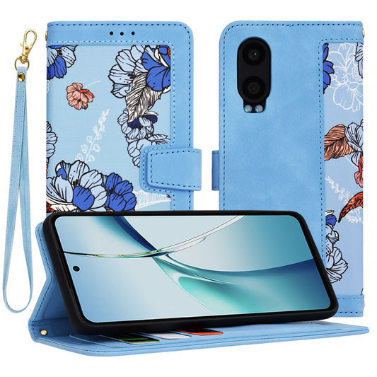 Pouzdro pro OnePlus Nord CE4 Lite, Techsuit, FlipCraft, modré