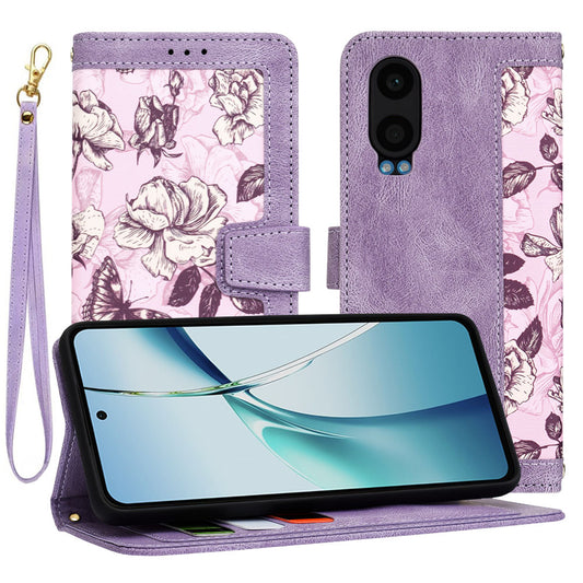 Pouzdro pro OnePlus Nord CE4 Lite, Techsuit, FlipCraft, fialové