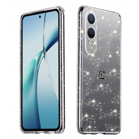 Pouzdro pro OnePlus Nord CE4 Lite, Techsuit, SparkleSkin, Průhledné