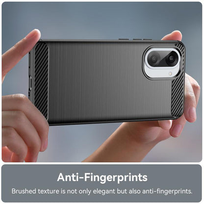 Pouzdro pro OnePlus Nord CE5, Techsuit, Carbon, Černé