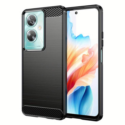 Pouzdro pro OnePlus Nord N30 SE / Oppo A79, Techsuit, Carbon, Černé