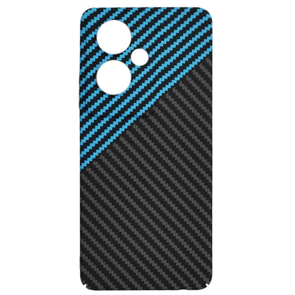 Pouzdro pro OnePlus Nord N30 SE / Oppo A79, Techsuit, Carbonite FiberShell, Černá Bleu
