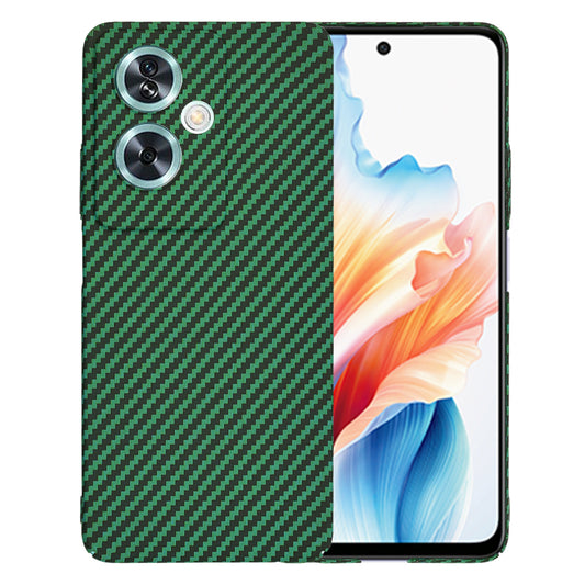 Pouzdro pro OnePlus Nord N30 SE / Oppo A79, Techsuit, Carbonite FiberShell, Zelené