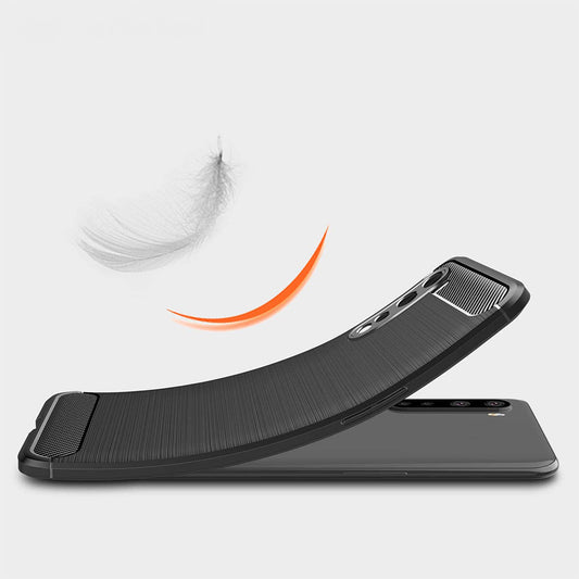 Pouzdro pro OnePlus Nord, Techsuit, Carbon, Černé