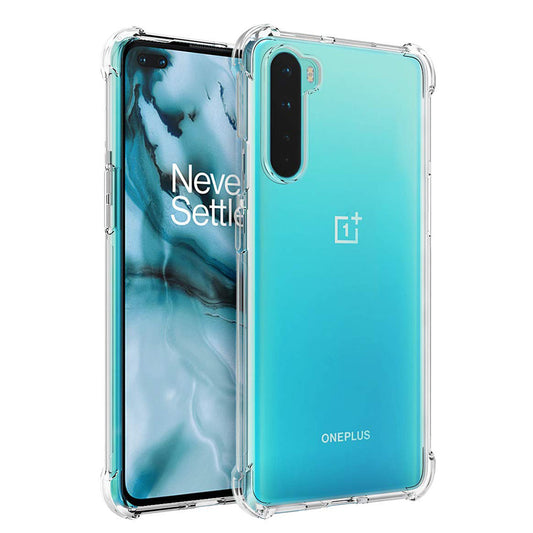 Pouzdro pro OnePlus Nord, Techsuit, Odolné proti nárazům, Průhledné