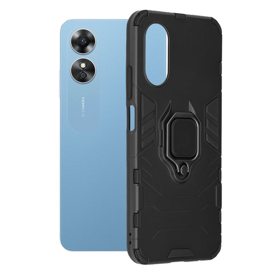 Pouzdro pro Oppo A17, Techsuit, Shield, Černé