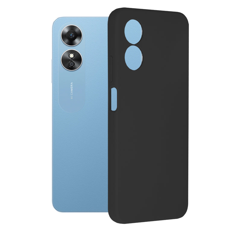 Pouzdro pro Oppo A17, Techsuit, Soft Edge, Černé