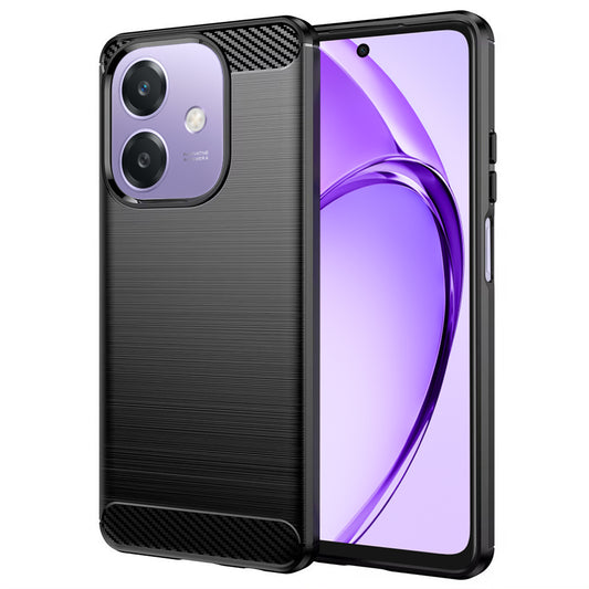 Pouzdro pro Oppo A3 4G / A3, Techsuit, Carbon, Černé