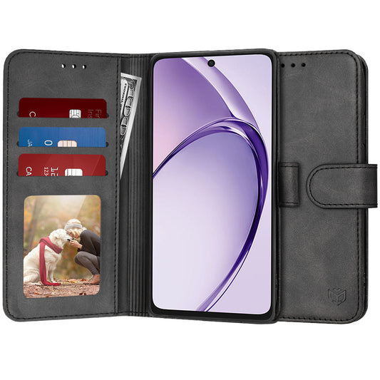 Pouzdro pro Oppo A3 4G / A3, Techsuit, Diary Book, Černé