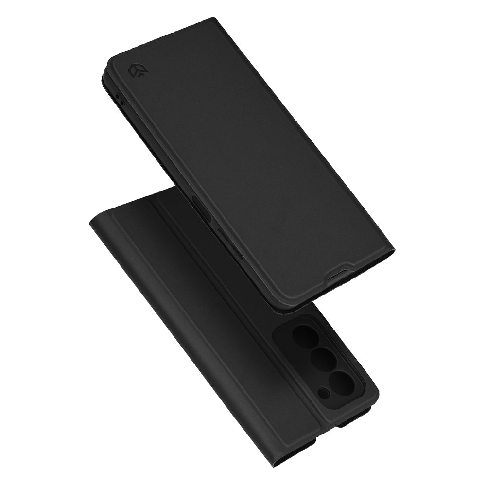 Pouzdro pro Oppo A5 4G / A5 5G, Techsuit, Magskin Book, Černé
