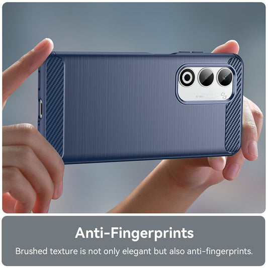 Pouzdro pro Oppo A5 4G, Techsuit, Carbon, Modré