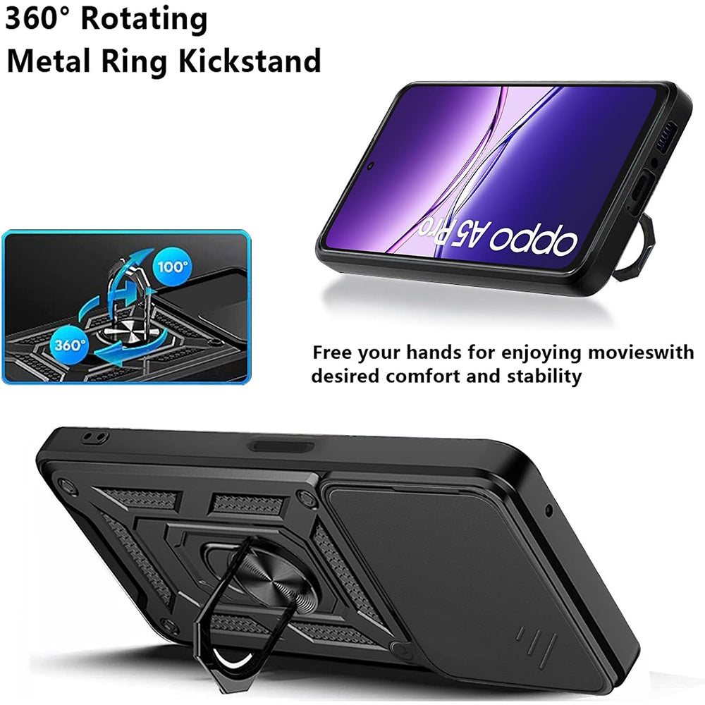Pouzdro pro Oppo A5 Pro 4G / A5 Pro, Techsuit, CamShield, Černé