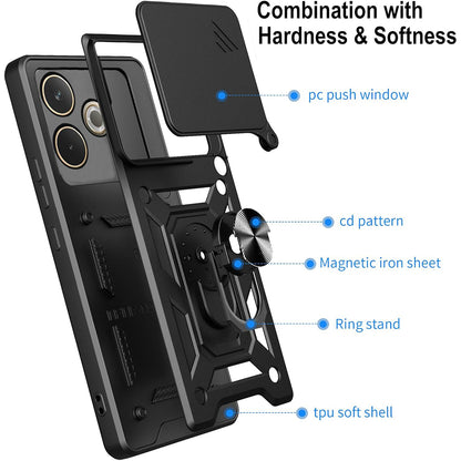 Pouzdro pro Oppo A5 Pro 4G / A5 Pro, Techsuit, CamShield, Černé