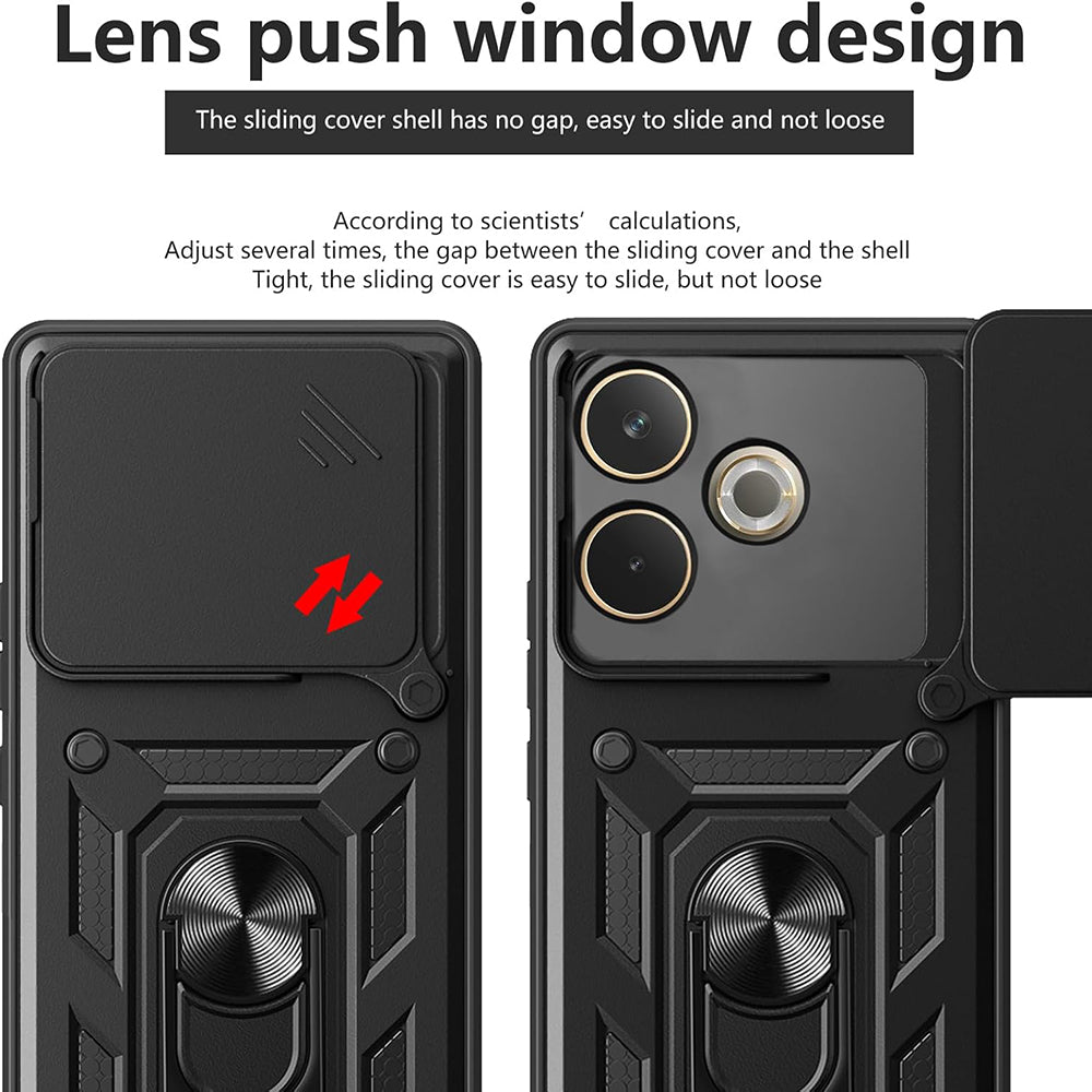 Pouzdro pro Oppo A5 Pro 4G / A5 Pro, Techsuit, CamShield, Černé