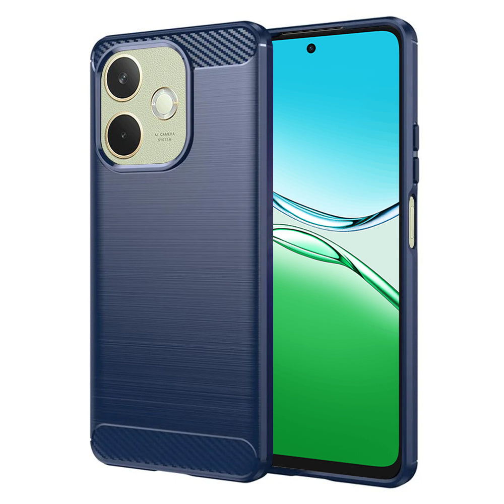 Pouzdro pro Oppo A5 Pro 4G / A5 Pro, Techsuit, Carbon, Modré