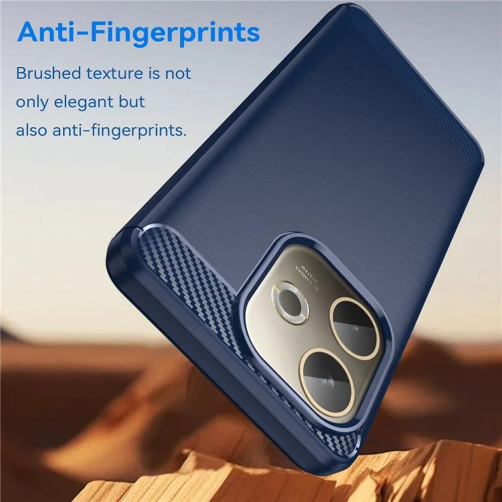 Pouzdro pro Oppo A5 Pro 4G / A5 Pro, Techsuit, Carbon, Modré