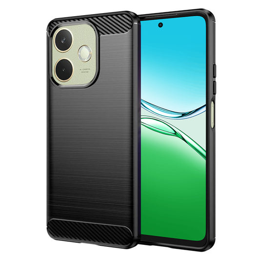 Pouzdro pro Oppo A5 Pro 4G / A5 Pro, Techsuit, Carbon, Černá