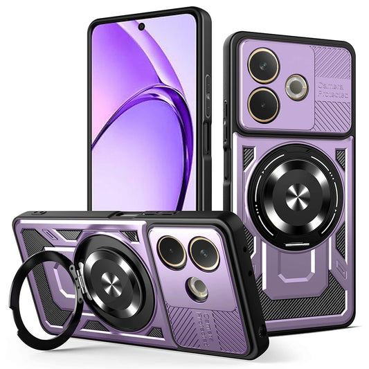 Pouzdro pro Oppo A5 Pro 4G / A5 Pro, Techsuit, RuggedCam, Fialové