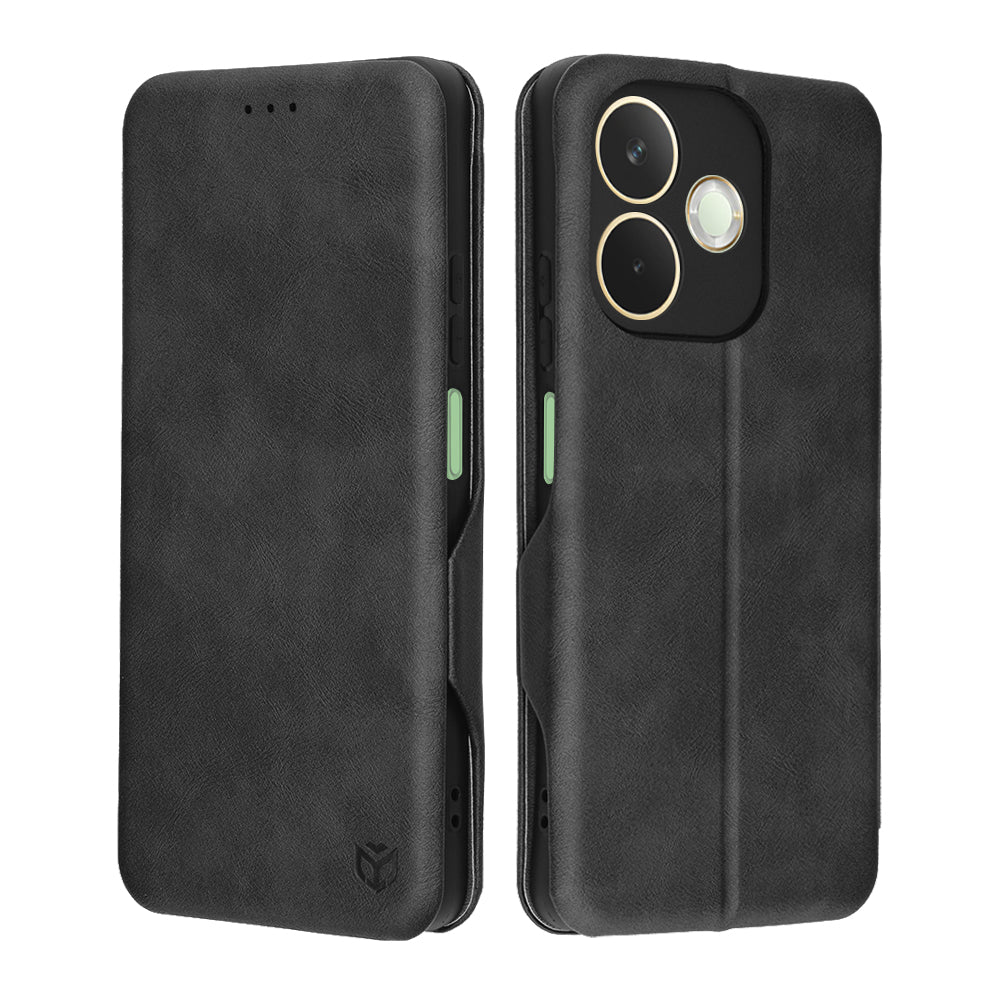 Pouzdro pro Oppo A5 Pro 4G / A5 Pro, Techsuit, Safe Wallet Plus, Černá