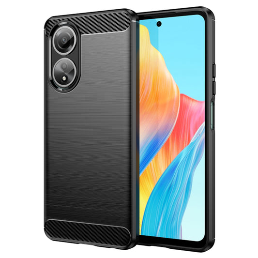 Pouzdro pro Oppo A58 4G, Techsuit, Carbon, Černé