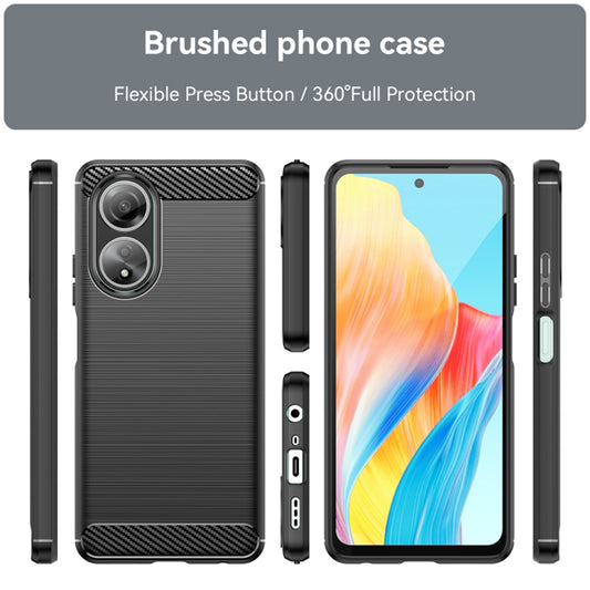 Pouzdro pro Oppo A58 4G, Techsuit, Carbon, Černé