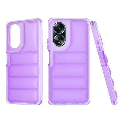 Pouzdro pro Oppo A58 4G, Techsuit, Wave Shield, fialové