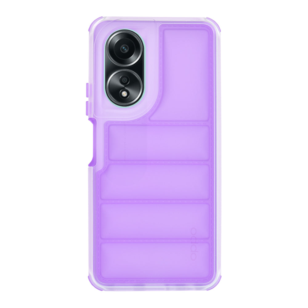 Pouzdro pro Oppo A58 4G, Techsuit, Wave Shield, fialové