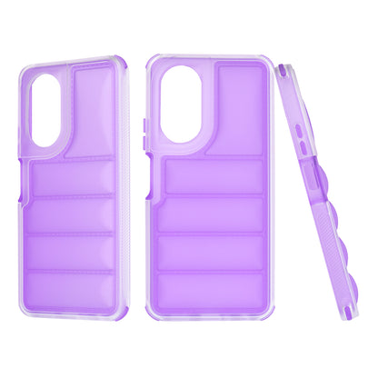 Pouzdro pro Oppo A58 4G, Techsuit, Wave Shield, fialové