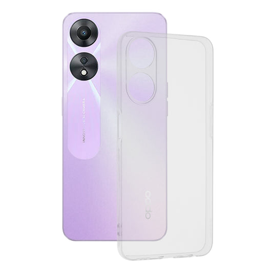 Pouzdro pro Oppo A58 5G / A78 5G, Techsuit, Čiré, Průhledné