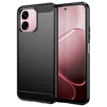 Pouzdro pro Oppo A6 4G, Techsuit, Carbon, Černá