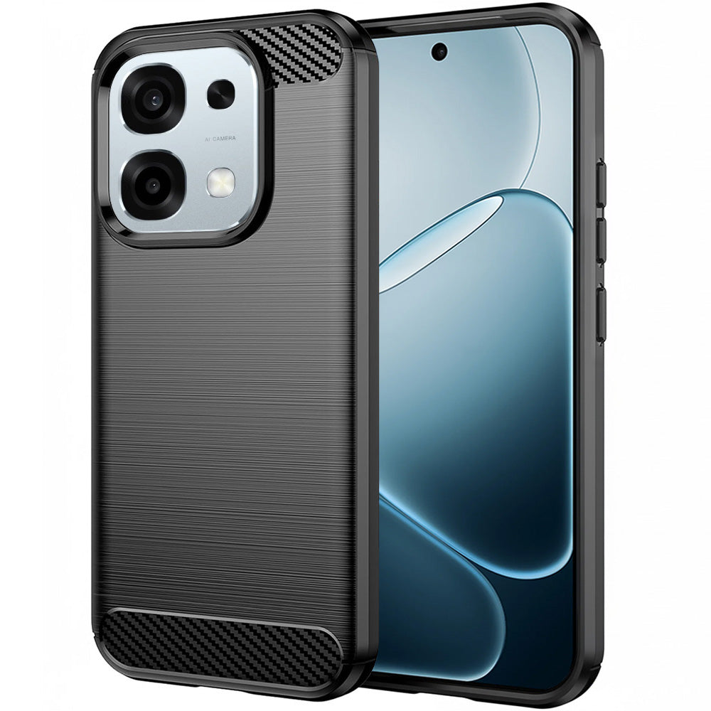 Pouzdro pro Oppo A6 Pro 5G / A6 Pro 4G, Techsuit, Carbon, Černá
