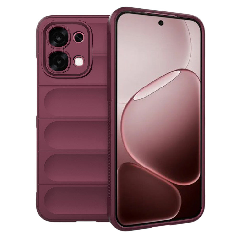 Pouzdro pro Oppo A6 Pro 5G / A6 Pro 4G, Techsuit, Magic Shield, vínové
