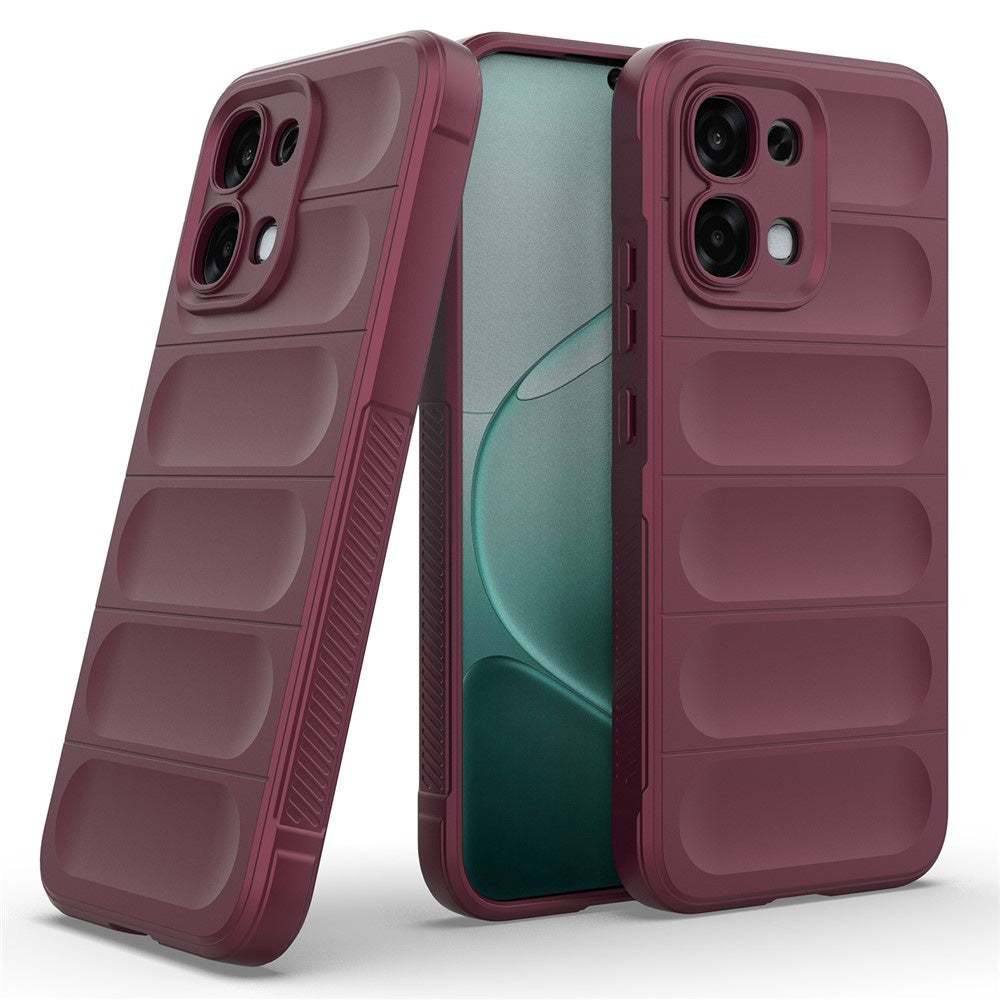 Pouzdro pro Oppo A6 Pro 5G / A6 Pro 4G, Techsuit, Magic Shield, vínové
