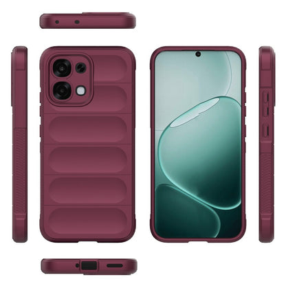 Pouzdro pro Oppo A6 Pro 5G / A6 Pro 4G, Techsuit, Magic Shield, vínové