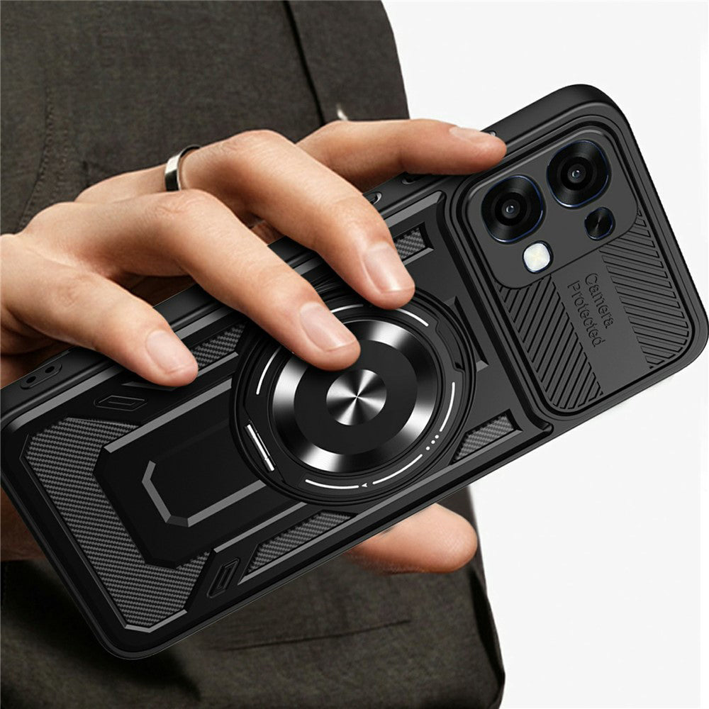 Pouzdro pro Oppo A6 Pro 5G / A6 Pro 4G, Techsuit, RuggedCam, Černá