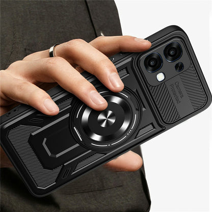 Pouzdro pro Oppo A6 Pro 5G / A6 Pro 4G, Techsuit, RuggedCam, Černá