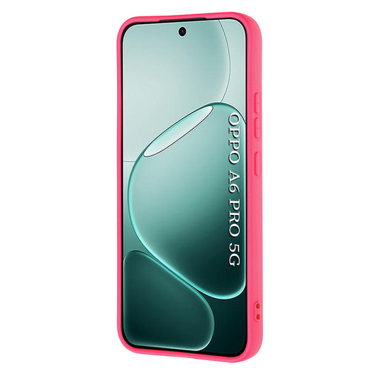 Pouzdro pro Oppo A6 Pro 5G / A6 Pro 4G, Techsuit, SoftFlex, Tmavě růžové
